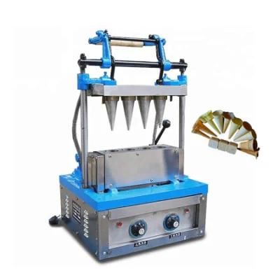 Automatic Crispy Ice Cream Cone Machine Machine for Cold Drink Shop