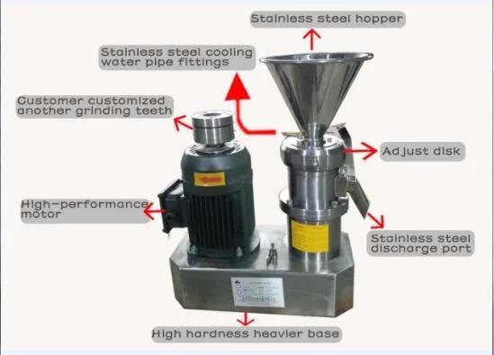 Tomato Paste Grinding Machine Peanut Butter Mill Machine