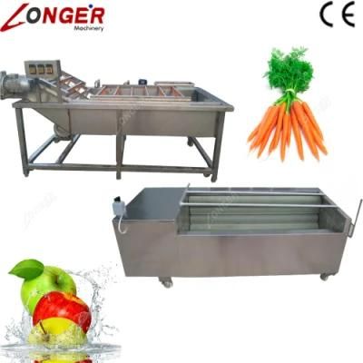 Industrial Carrot Washer Apple Washing Machine Price