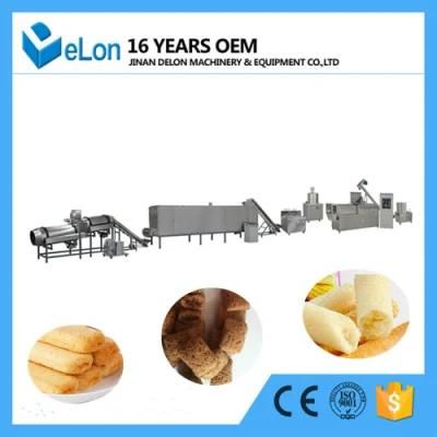 Japanese Snacks Food Machine/Chocolate Core Filling Inflating Snacks Making Machine