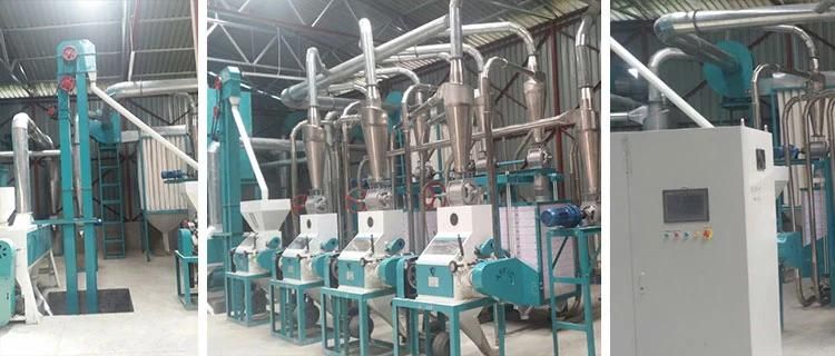 Hongdefa 30t Kenya Maize Milling Corn Flour Mill Machine