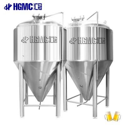 1000L 1500L 2000L 5000L 10000L Conical Beer Fermenting Tanks Jacketed Beer Fermentation ...