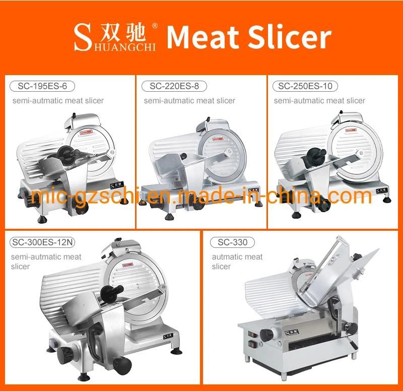 Fully Automatic Meat Slicer Cutting Meat Processing Machinery 13 Inches