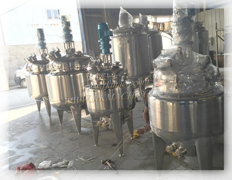 Stainless Steel Tank for Reaction and Mixing