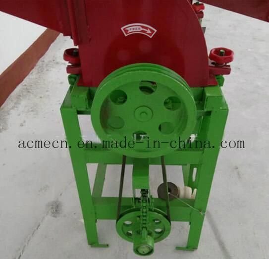 Fully Auto Combine Maize Corn Skin Peeling Soybean Thresher Machine