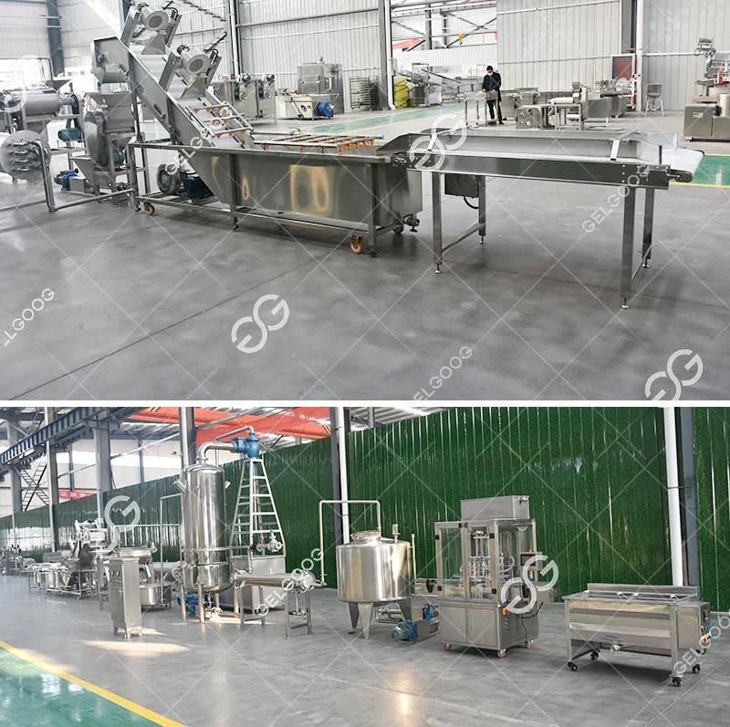 Small Quantity Automatic Food Tomatoes Sweet Paste Machine Tomato Paste Ketchup Making Production Line