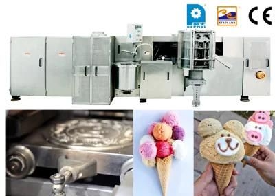 Shell Ice Cream Waffle Cone Making Machine