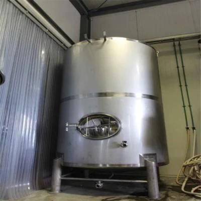 Stainless Steel Mixing Heating Cooling Tank with Insulation Agitator Mixer