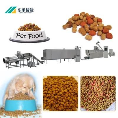 High Grade Pet Dog Food Processing Line Full Automatic Fish Feed Machinery