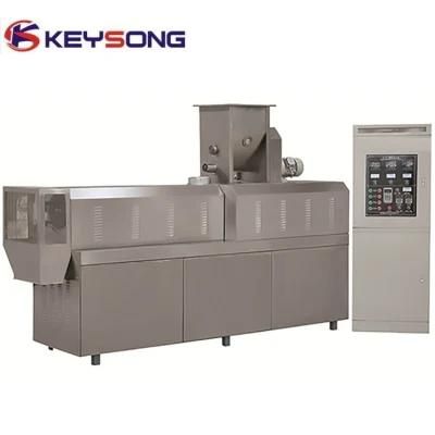 Twin Screw Extruder Continous Fryer Doritos Corn Chips Machinery