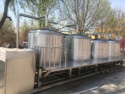2000L Beer Brewhouse Two Vessels SS304 Brewery Equipment
