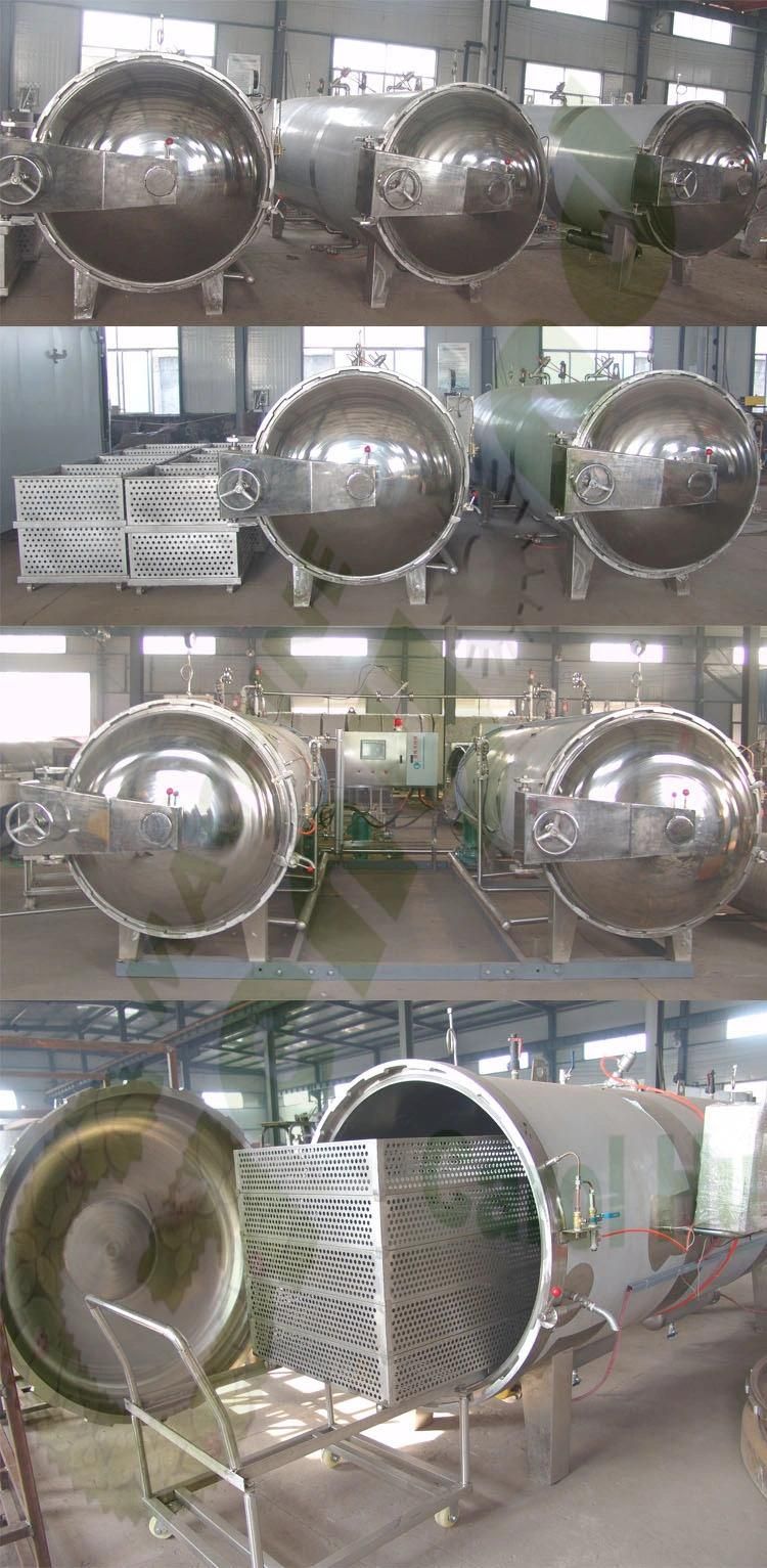 Canned Meat Fish Fruit Vegetables Sterilization Machine