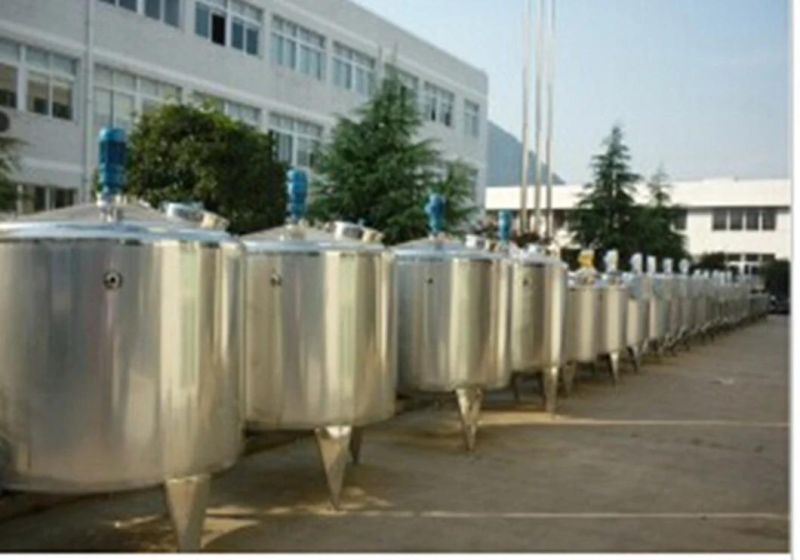 2019 3 Layers Stainless Steel Heating Mixing Tank for Food Industry
