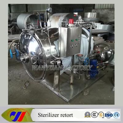 Stainless Steel Horizontal Electric Heating Autoclave Retort