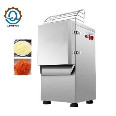 Automatic Mushroom Slicing Machine Potato Shreding Machine Yam Slicer White Radish ...