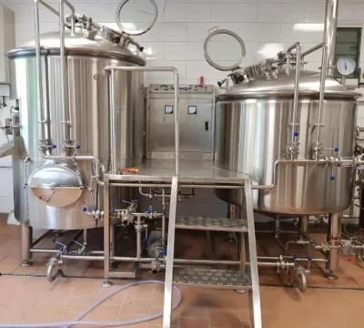 Turnkey 5hl Two Vessels Brewhouse Beer Brewing System