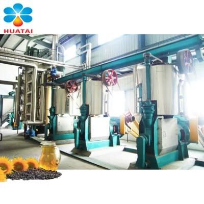 10-100t Hot Sell Crude Sunflower/Coconut/Soybean Oil Refining Machine