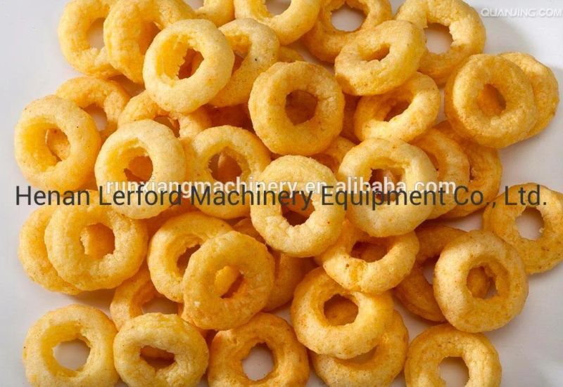 Wholesale Wheat Flour Corn Puff Snack Food Extruder Making Machine