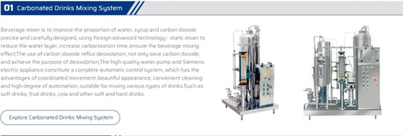 Superior Quality Soft Drink Small Juice Carbonated Filling Machine