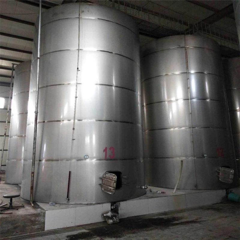 AISI 304 ASTM 316 Stainless Steel Mixing Tank with Agitator