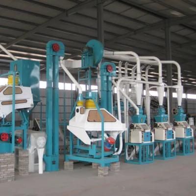 Small Scale 20t/24h Maize Milling Machine for Africa