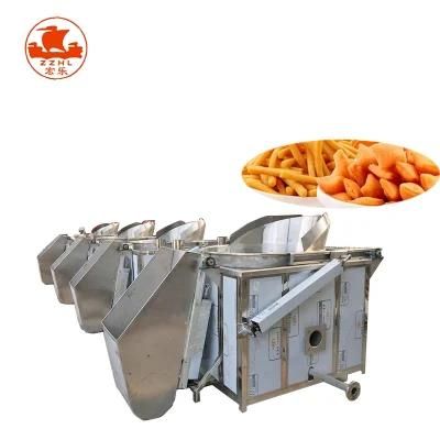 Semi-Automatic Electrically Heated Round Food Fryer Machine