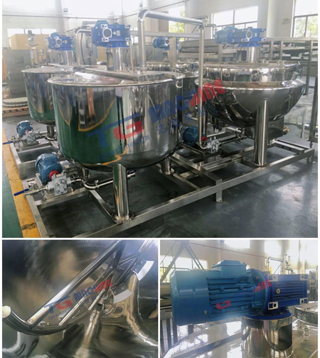 Center Filled Jelly Machine/Automatic Jelly and Gummy Candy Production Line /Soft Candy Making Machine