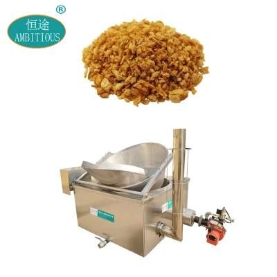 Gas Heated Batch Type Fryer Fried Food Fry Machine Garlic