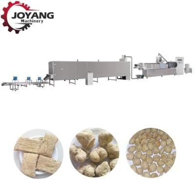 Tvp Tsp Soy Meat Soy Fiber Twin Screw Extruder Soy Protein Machine