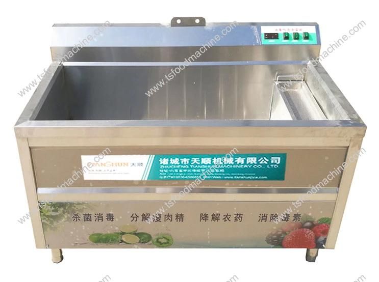 Bubble Ozone Fruit and Vegetable Cleaning Machine Commercial Vegetable Washer