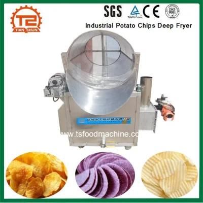 Commercial Snack Food Frying Machine Industrial Potato Chips Deep Fryer