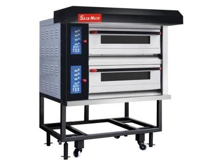 Bread Baking Cake Bakery Equipments 2 Deck 10 Trays Electric Baking Oven From Guangzhou ...