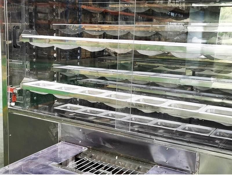 Bread Making Machine Proofer Arabic 32 Trays 300 PCS Blankets