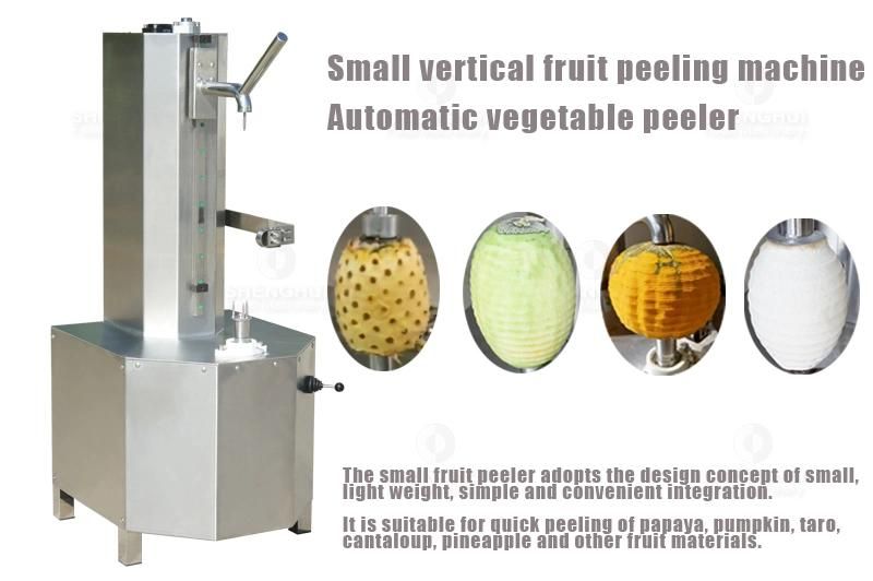 Automatic Ananas Pineapple Skin Peeling Machine Fruit Peeler