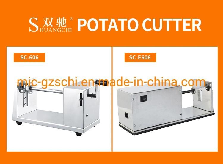 Electric Potato Twister Tornado Slicer Automatic Twisted Potato Cutter Machine