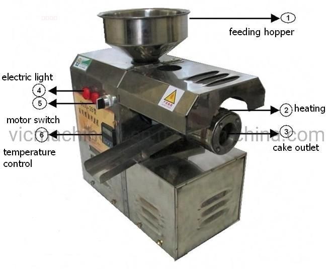 304 Stainless Steel Family use mini Oil Press