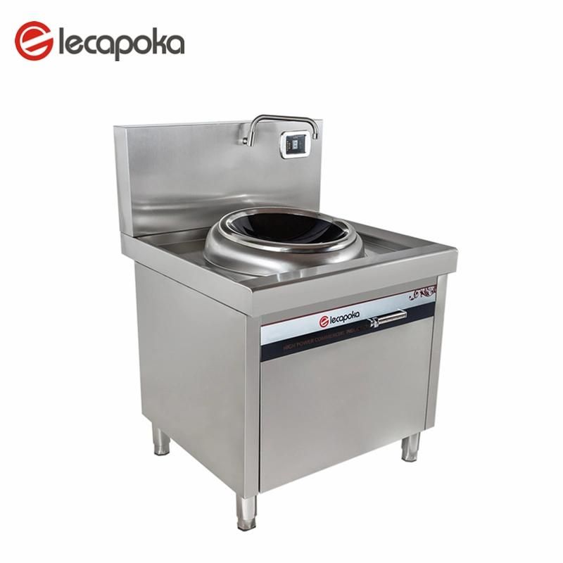 Electric 380V 8kw Stainless Cooking Equipment in Kitchen Steel Wok Kitchen Equipment