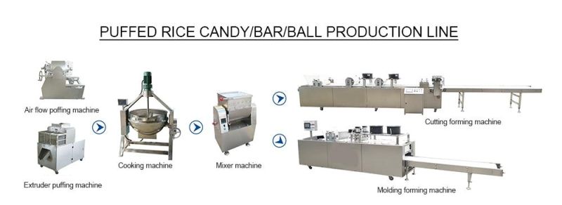 Automatic Granola Bar Nut Bars Making Machine Nutrition Bar Production Line