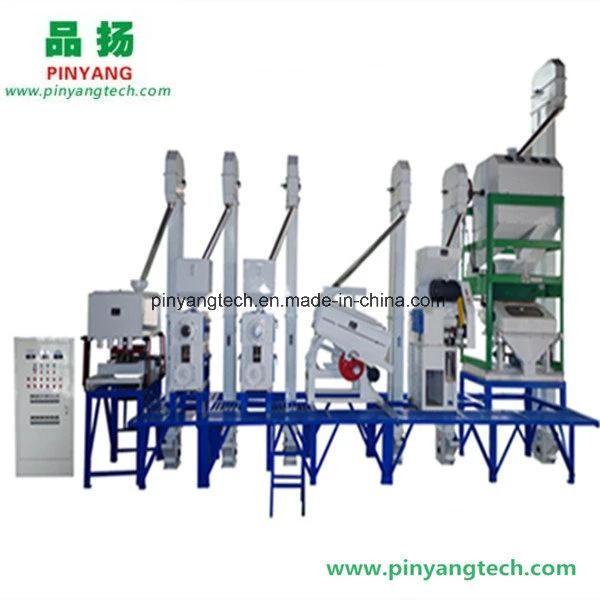 Complete Set 30-40tpd Rice Mill Machine/Rice Milling Machine in Indonesia