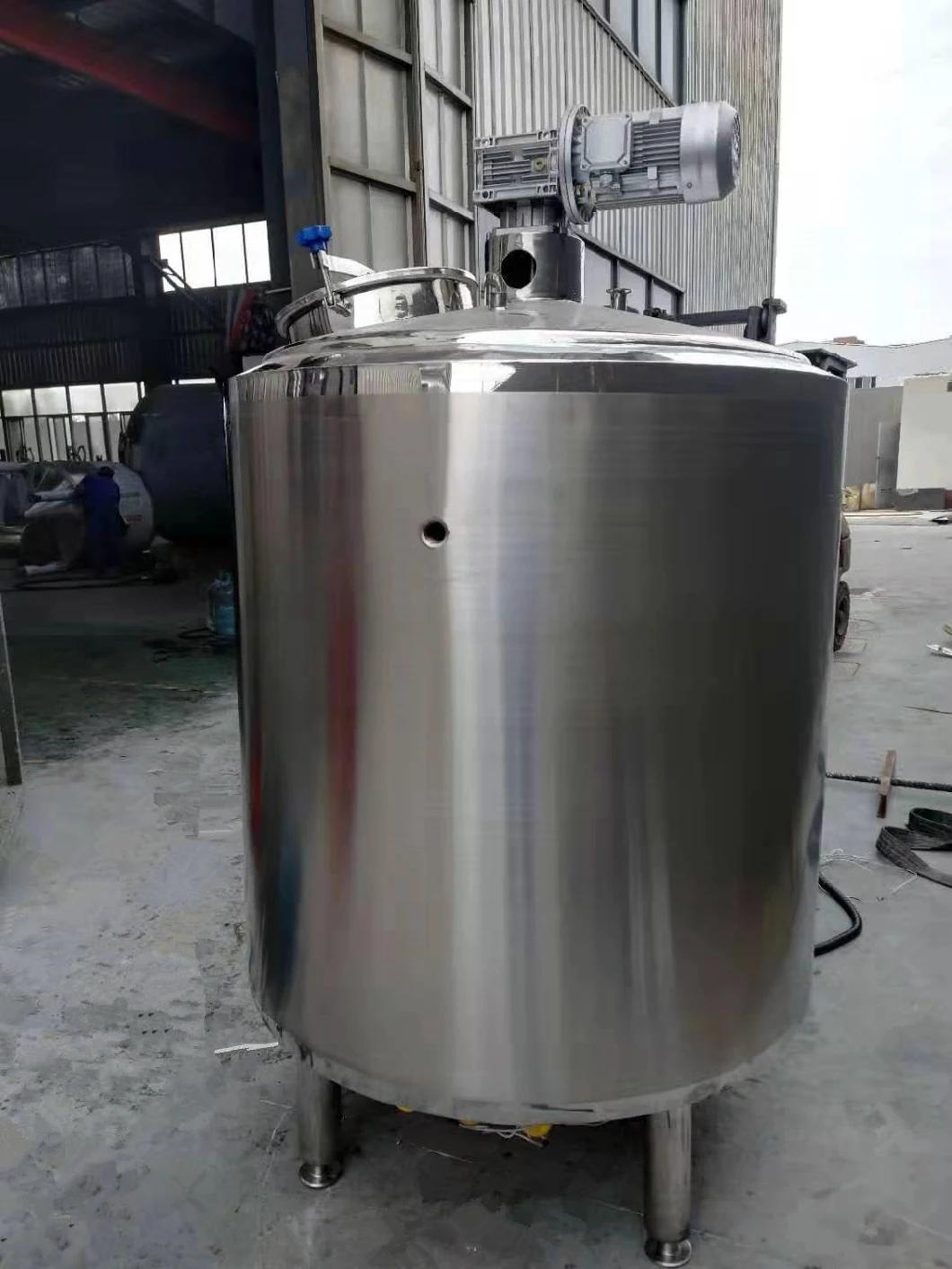 Stainless Steel Insulated Heating Cooling Fermentation Tank for Food Chemistry