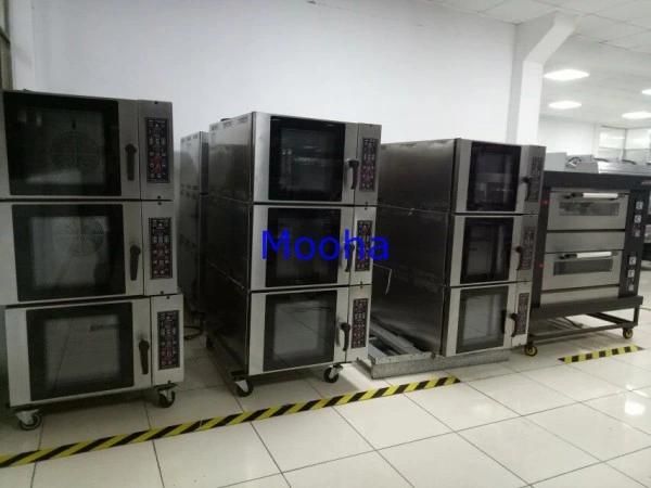 Commercial 5 Trays Bread Baking Equipment Bakery Machines Pastry Snacks Baked Electric Convection Oven for Sale