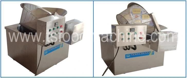 Auto Stirring Deep Frying Machine Fish Fillet Fryer Machine