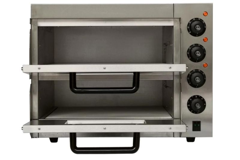 Commercial Restaurant Kitchen Baking Equipment Bakery Machine Electric Pizza Oven Series CB2PT Food Machine