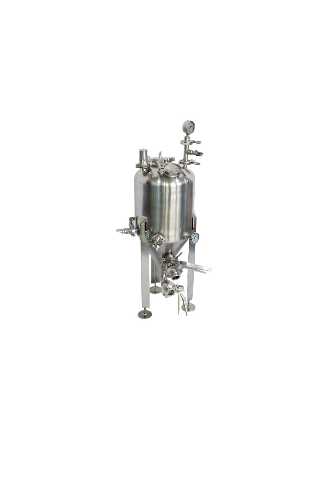 20L- 5000L Sanitary Stainless Steel Conical Fermentation Tank Beer Fermentor