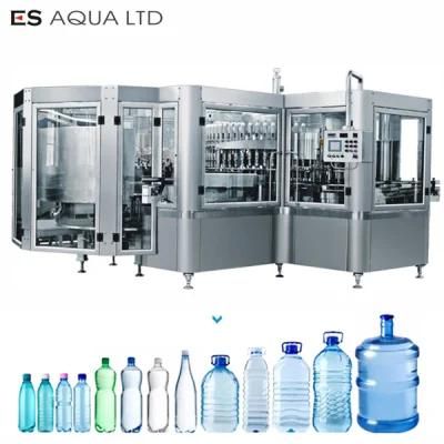 Water Juice Beverage Carbonated Drink Automatic Mono Block Drinking Bottling Rising ...