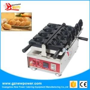 Snack Machine Commercial Waffle Machine with 4 PCS