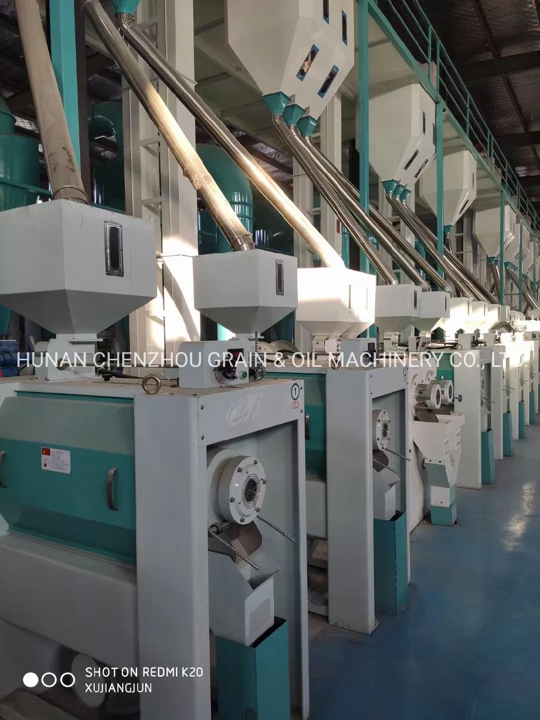 Brand New Double Emery Roller Rice Whitener Clj Mnsw18fx2 Rice Milling Machine