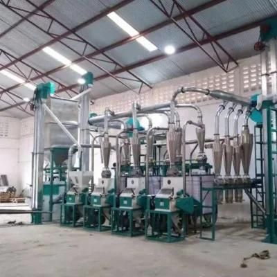 Hongdefa 30t/24h Automatic Corn Flour Mill Processing Plant