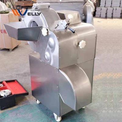 Support Customization Dicing Machine for Ginger Cucumber Papaya Potato Welly