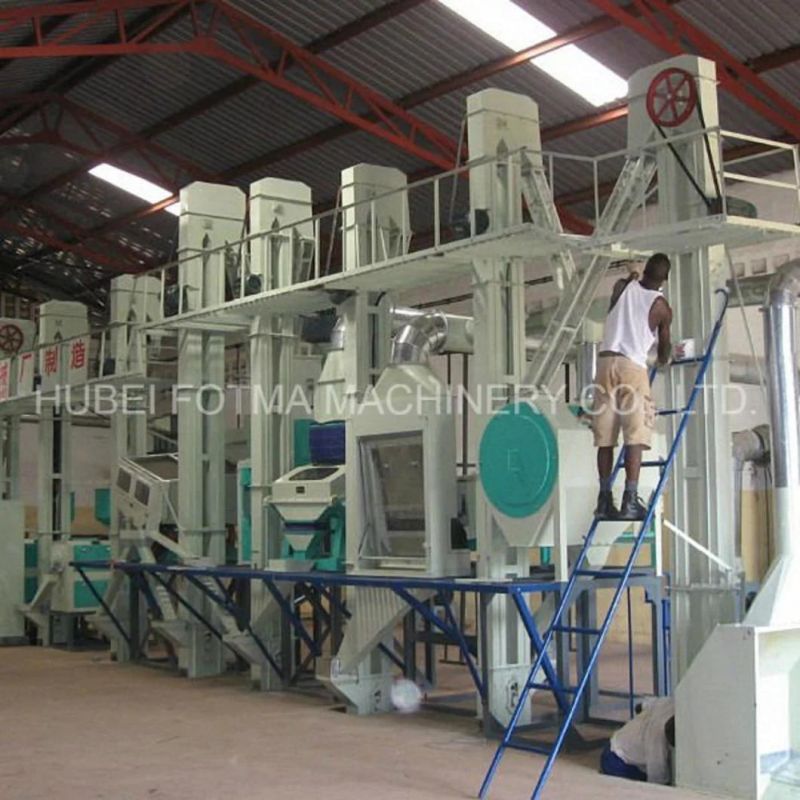 50-60 Ton/Day Integrated Automatic Rice Milling